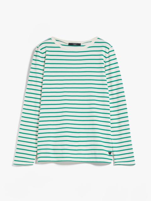 FRETTY Striped jersey T-shirt