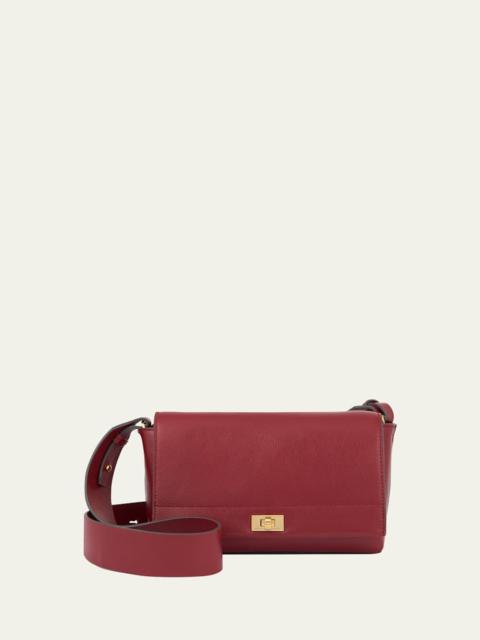 Anya Hindmarch Mortimer Zip Leather Crossbody Bag