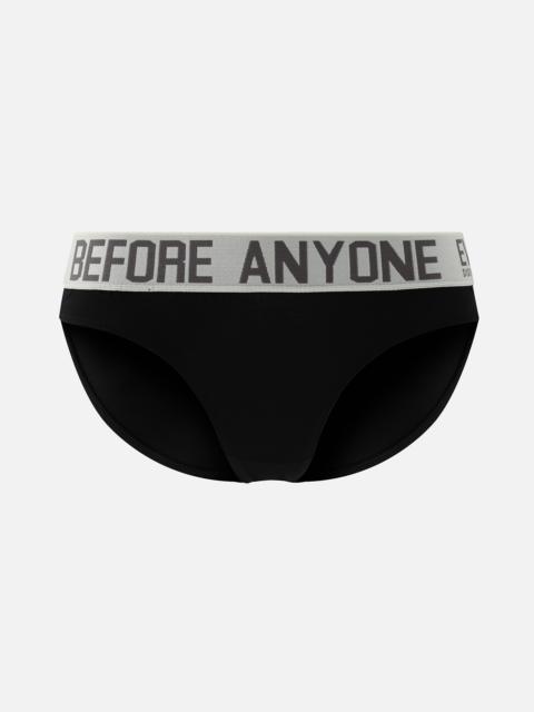 EVISU SLOGAN JACQUARD WAISTBAND BIKINI BRIEFS