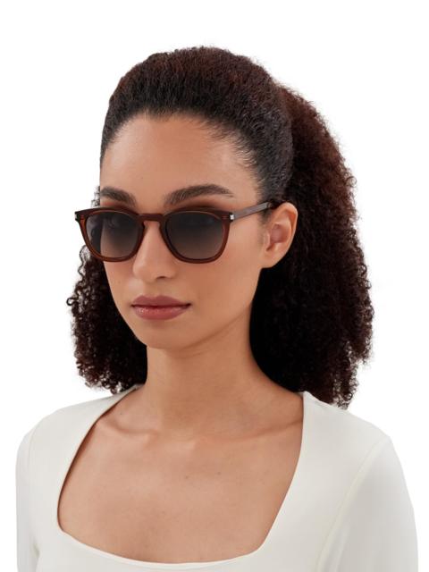 SAINT LAURENT Men's 49MM Square Sunglasses - Brown Black