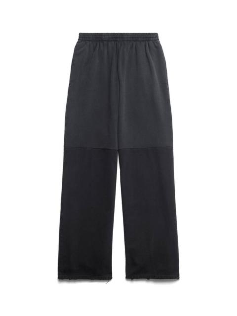 Patched Sweatpants in Black