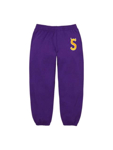 Supreme Supreme SS26 Devil S Logo Sweatpant 'Purple' SUP-SS26-139-PUR