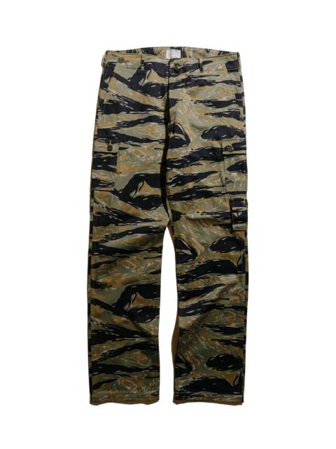 The Real McCoys MP25003 Tiger Camouflage Trousers / Tadpole Green