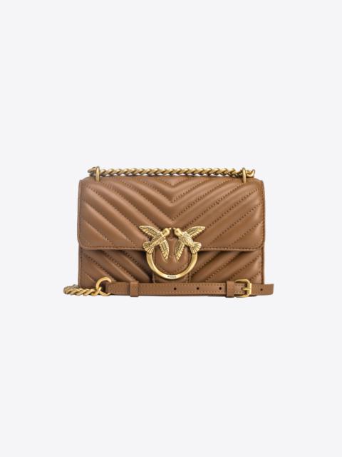 PINKO MINI LOVE BAG ONE CHEVRON