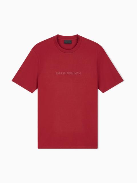 EMPORIO ARMANI T-SHIRT ESSENTIAL SLIM FIT IN PIMA COTTON JERSEY