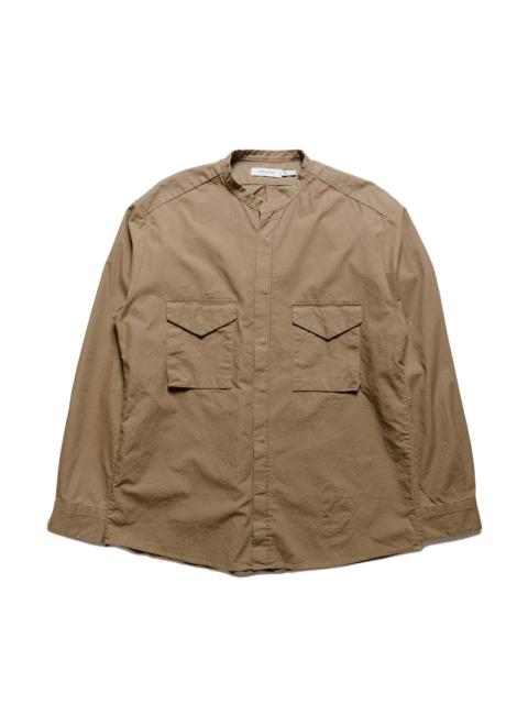 nonnative Trooper L/S Shirt Cotton Ripstop Light Brown