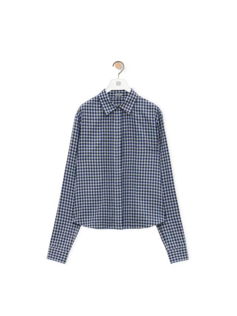 Loewe Pleated shirt in cotton