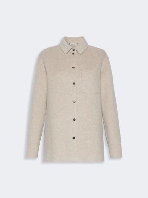 'S Max Mara COBALTO Wool and cashmere broadcloth jacket - SAND