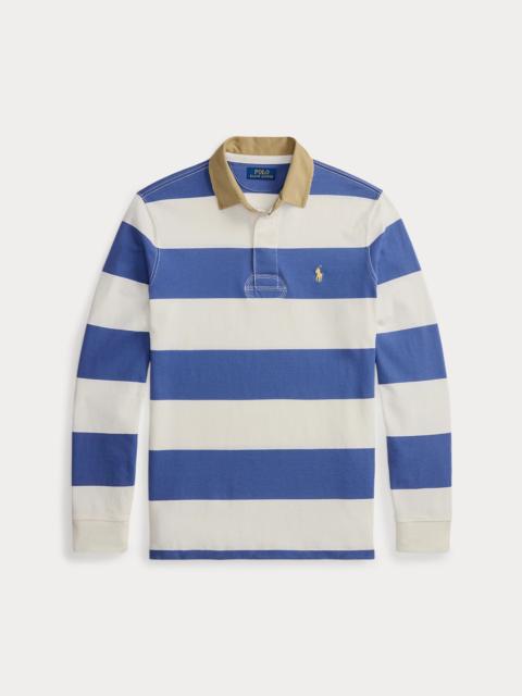 Polo Ralph Lauren Classic Fit Khaki-Collar Rugby Shirt