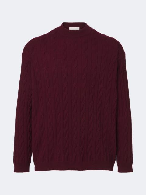 LISA YANG Oskar cable-knit cashmere sweater