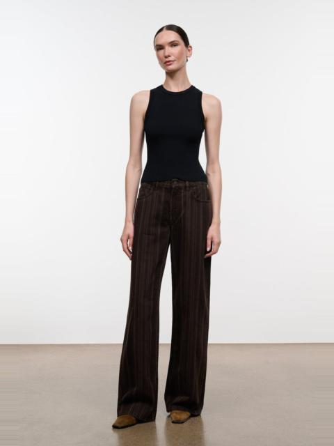 STAUD STAUD GUS RELAXED JEAN 30 ESPRESSO STRIPE