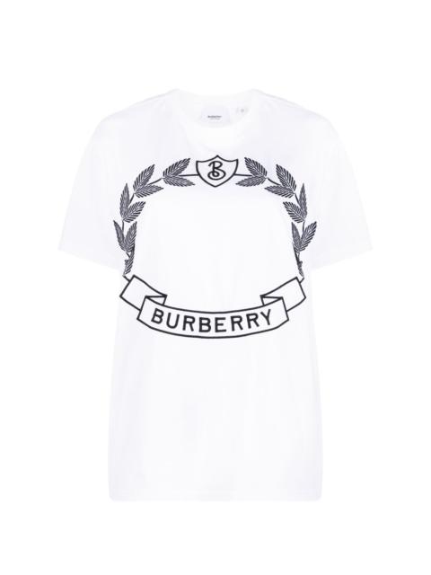 Burberry logo-print cotton T-shirt | REVERSIBLE