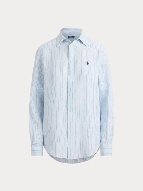 Polo Ralph Lauren Classic Fit Striped Linen Shirt