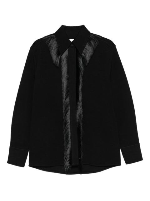 Jil Sander fringed jacket