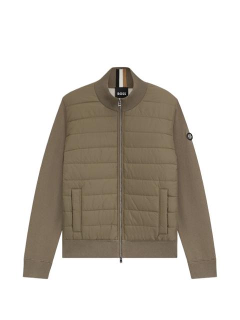 BOSS padded-front jacket