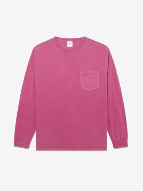 Noah LONG SLEEVE CORE LOGO POCKET TEE