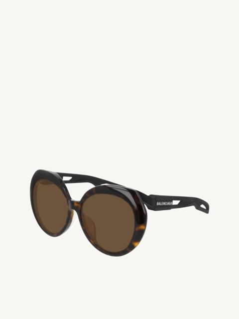 BALENCIAGA Sunglasses Hybrid Btf 0024Sa Sun in Havana