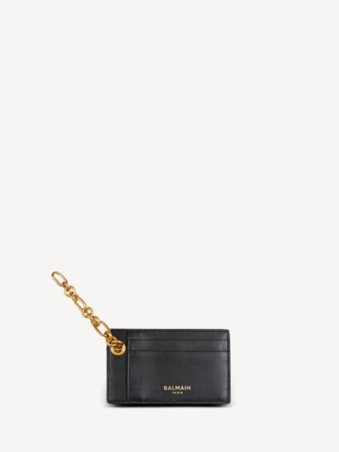 Balmain Pulse monogram jacquard card holder