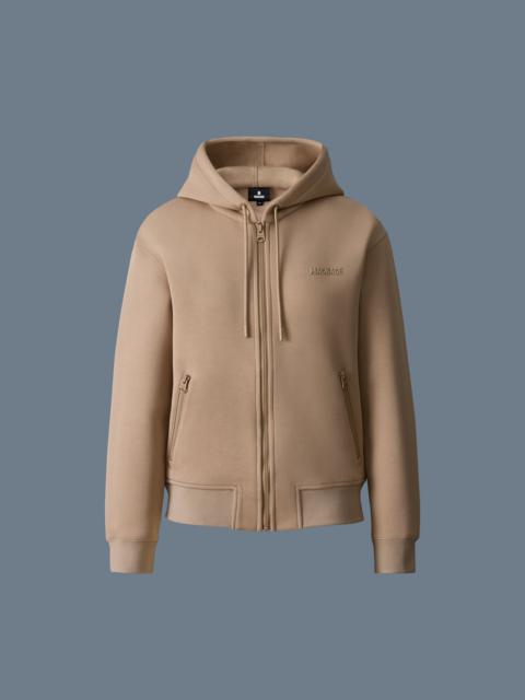 MACKAGE KRYSSA Double-Face Zip-Up Hoodie
