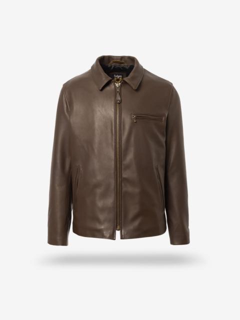 ALLEN EDMONDS Schott® N.Y.C. X Allen Edmonds Leather Delivery Jacket