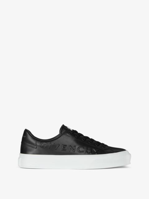 Givenchy CITY SPORT SNEAKERS IN GIVENCHY LEATHER