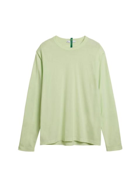 long sleeve cut-out detail top