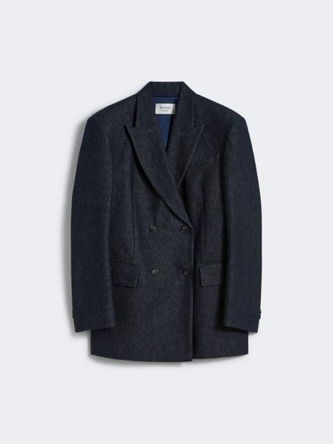 Sportmax Comfort-fit denim blazer - RUNWAY - NAVY