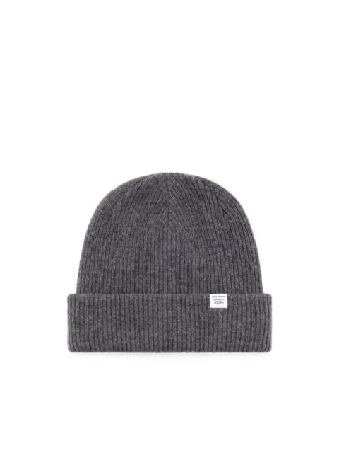NORSE PROJECTS ribbed-knit beanie hat