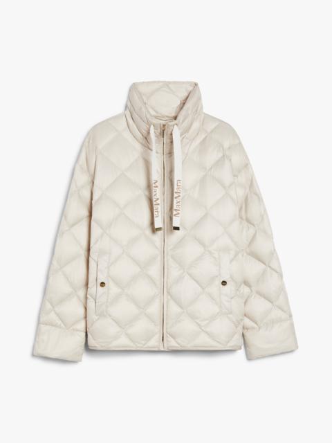 Max Mara PISOFT Down jacket in iridescent water-repellent canvas