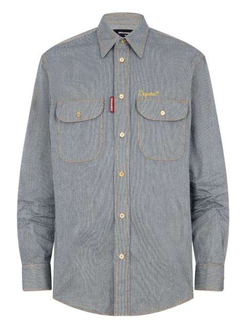 DSQUARED2 flap-pocket shirt