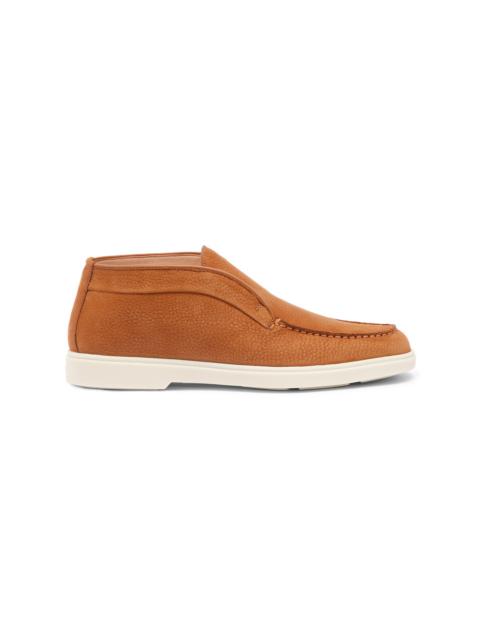 Women's brown nubuck desert boot