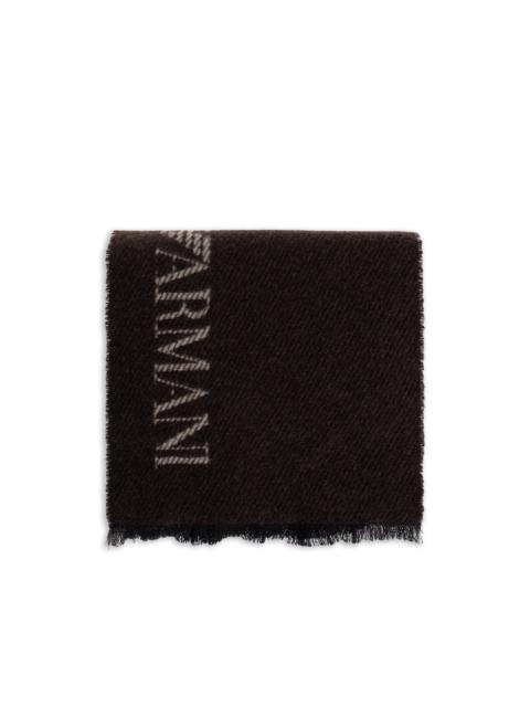 EMPORIO ARMANI logo scarf