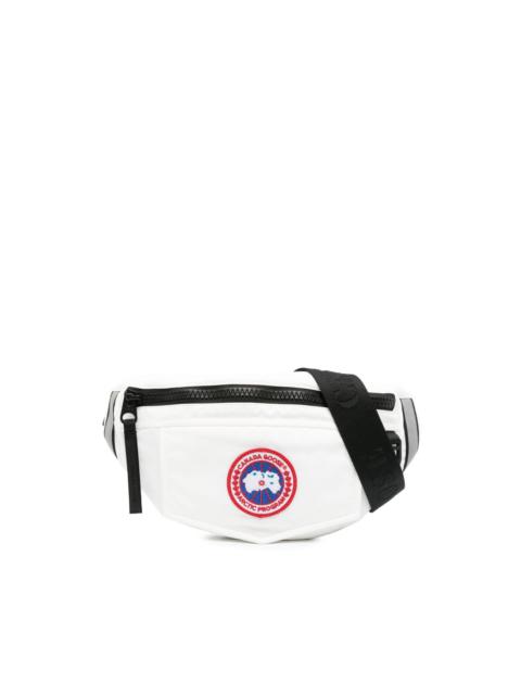 logo-patch belt bag