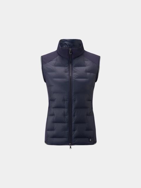 BOGNER Lorina lightweight down vest in Navy blue