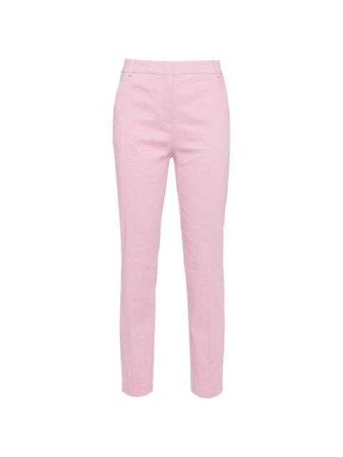 Bello mid-waist cigarette trousers