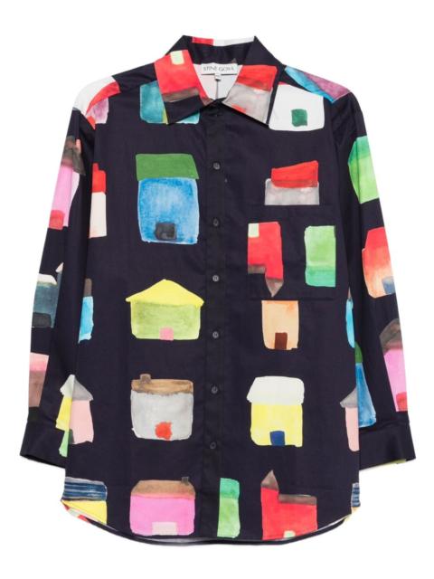 STINE GOYA house-print shirt