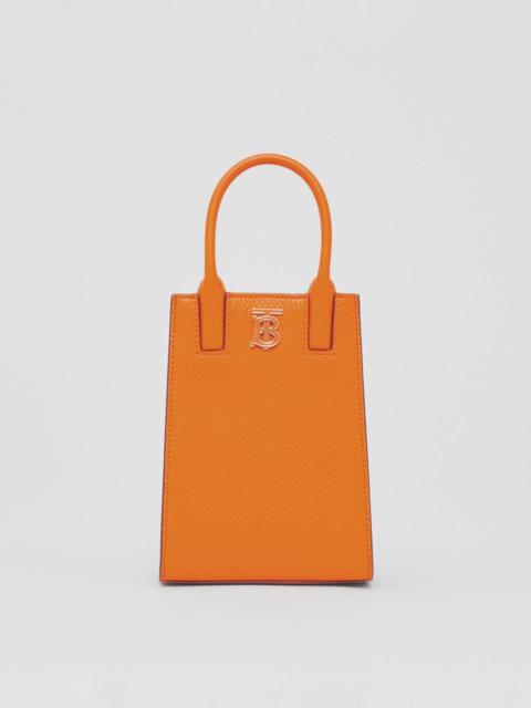 Burberry Micro Grainy Leather Frances Tote