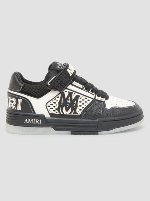 AMIRI Men's Skyline Logo Leather Sneakers - Black Ivory