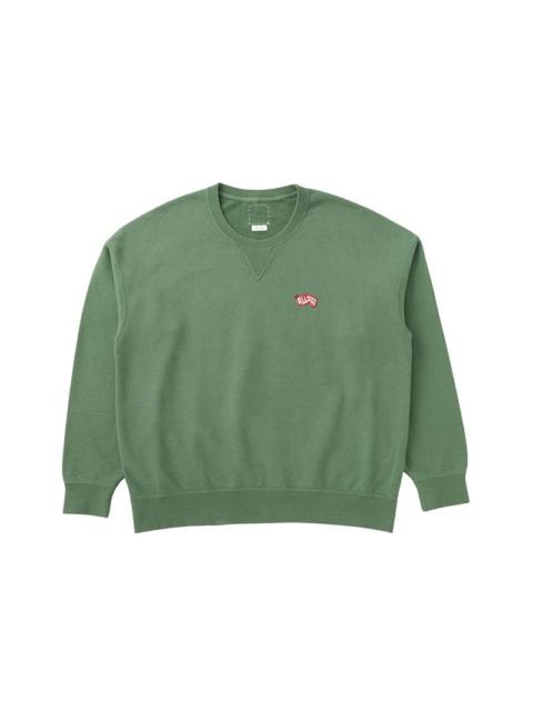 visvim JUMBO SB SWEAT L/S DMGD GREEN