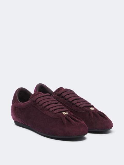 Dolce & Gabbana DG suede sneakers