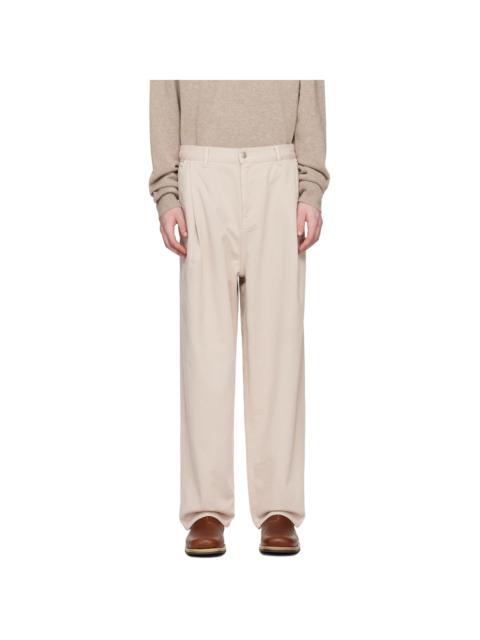 The Frankie Shop Beige Drew Jeans