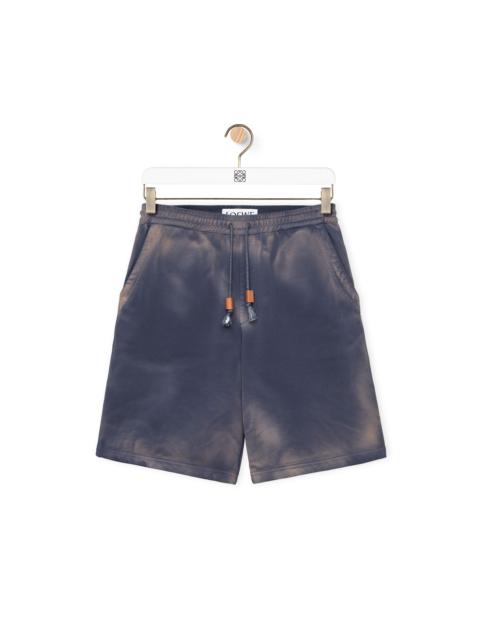 Loewe Washed shorts in cotton