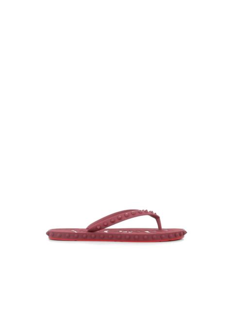 Christian Louboutin Super Loubi spike-embellished flip-flops
