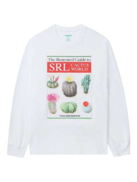 NEIGHBORHOOD cactus-print long-sleeve T-shirt