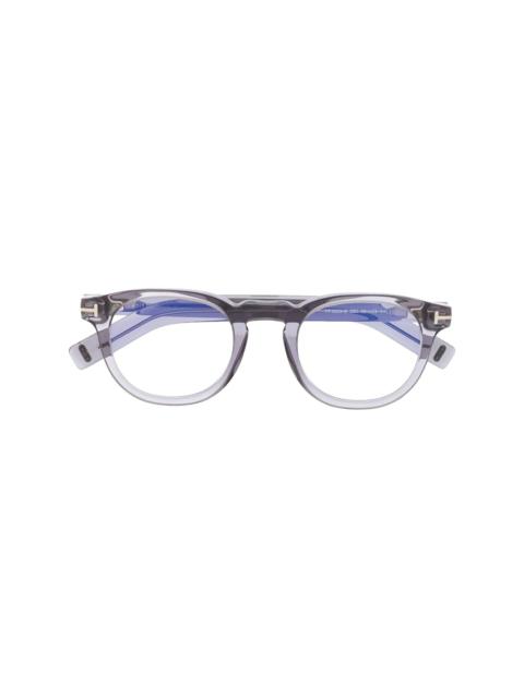 TOM FORD FT5629B soft square-frame glasses