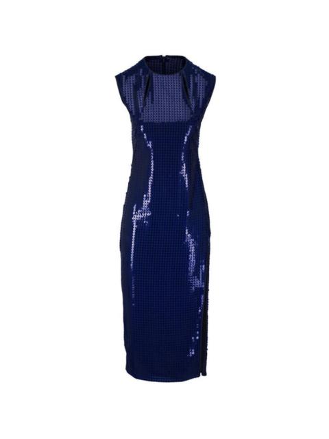 AKRIS sequin-embellished sleeveless dress