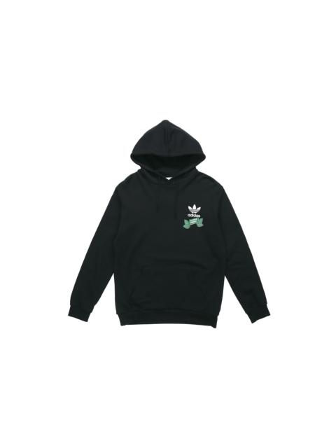 Men's adidas originals Snowflake Hooded Pullover Black FP7702