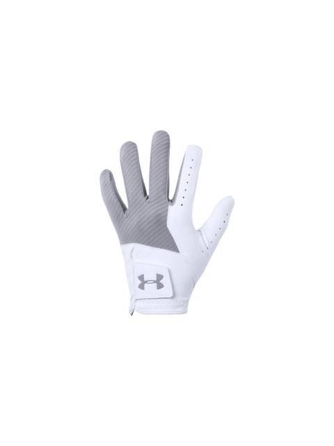 Under Armour Left Handed Medal Golf Glove "Steel / White" 1349705 035