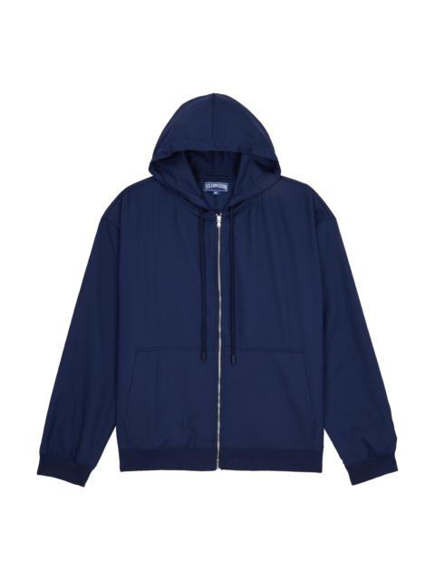Vilebrequin Wool Jacquard Turtle Zip Hoodie