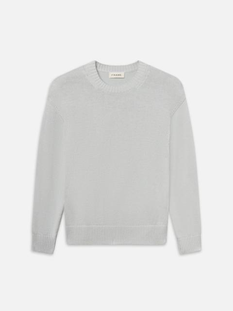 FRAME Cotton Silk Crewneck Sweater